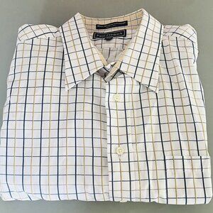 Paul Frederick Mens Long Sleeve Button down 18-35 size